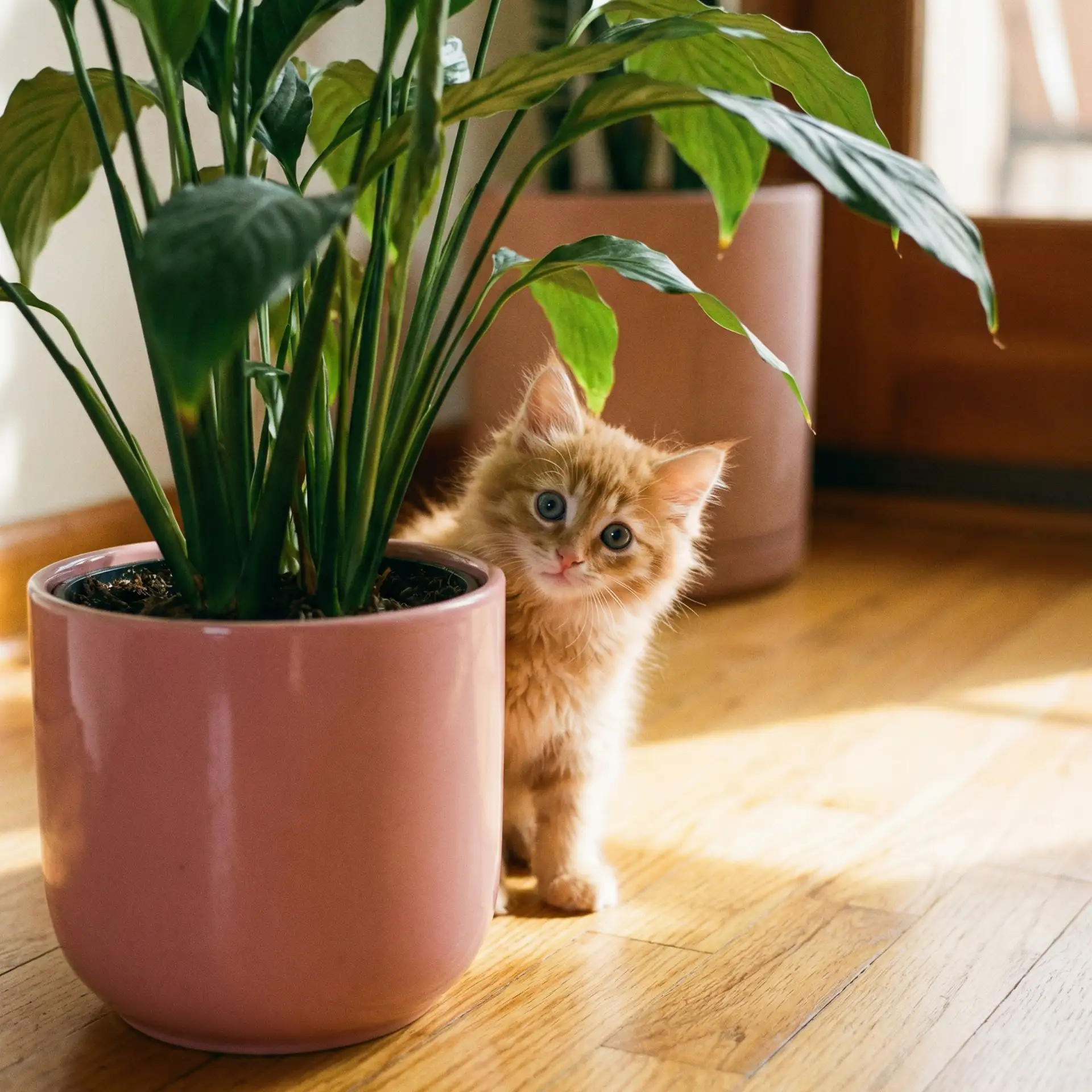 小猫从花盆后探头 - 亚洲一区在线观看